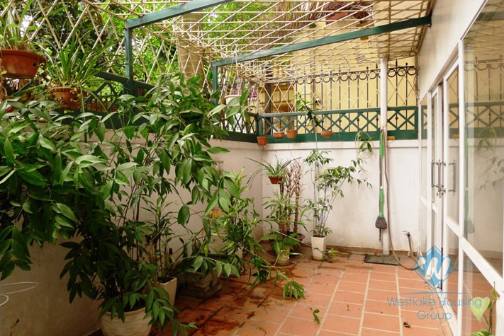 Beautiful house for rent in Dang Thai Mai Street, Tay Ho, Hanoi